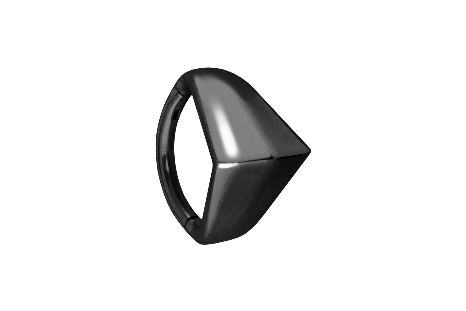 Chirurgenstahl Segmentring Clicker Piercing SCHILD